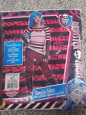 Monster High Ghoulia Yelps Sz Medium Halloween Costume Dress-Up 2012 Rubies NEW  • $20