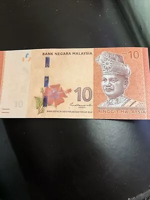 Malaysia BANKNOTE 1X 10Ringit 2012UNC • £6.99