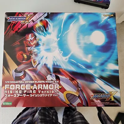 Kotobukiya Mega Man X Force Armor Rising Fire Version Full Action Model Kit New • $40