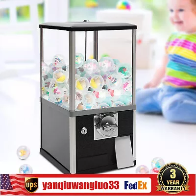 Freestanding 45-50mm Capsule Toys Vending Machine 2*25Cents Coin Gumball Machine • $115