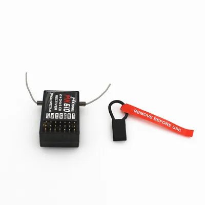 6CH MK610 2.4GHz DSM2 Receiver For AR6100 Spektrum Dx5e Dx6i Dx7 Transmitter • £17.83