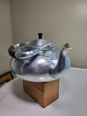 Vintage Aluminum Viking British Colony Hong Kong Teapot • $38