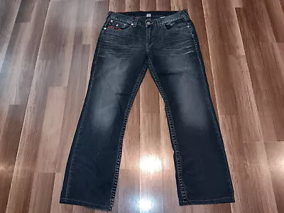 True Religion Straight  Men's SZ 38 ( Actual SZ 38X31)  Blue Color Worn Jeans. • $30.22