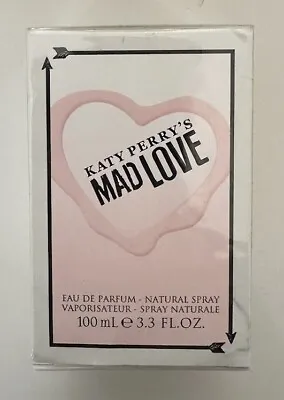 Katy Perry Mad Love 100ml Edp Spray For Her - New Boxed & Sealed - Free P&p - Uk • £16.98