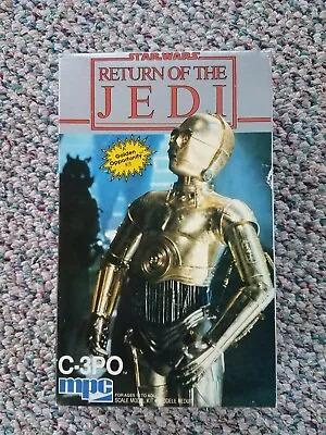 Star Wars Return Of The Jedi C-3PO Model Kit By MPC 1983 • $30