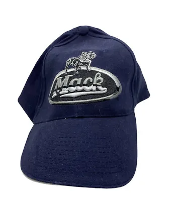Mack Truck  Hat Ball Cap Silver Embroidered Logo Adjustable MN Cities Bulldog • $12