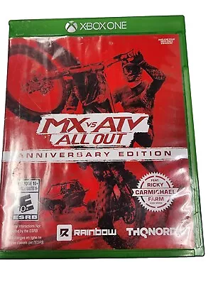 MX Vs ATV All Out - Anniversary Edition - Microsoft Xbox One • $8
