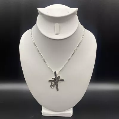 Northwest Coast Native Art (Haida) Sterling Silver Wolf Cross Pendant • $144.63