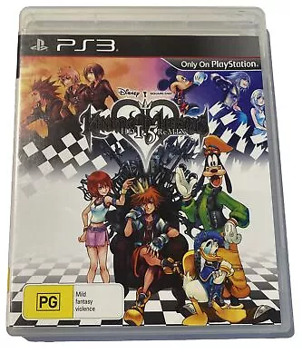 PS3 Sony PlayStation - Kingdom Hearts 2.5 HD Remix - PAL Complete - VGC - Free • $14.99