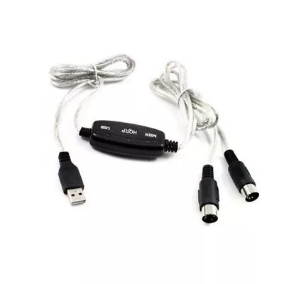 HQRP Cable De Interfaz USB MIDI Corvertidor Para Korg MICROKEY25 Controlador • $18.73