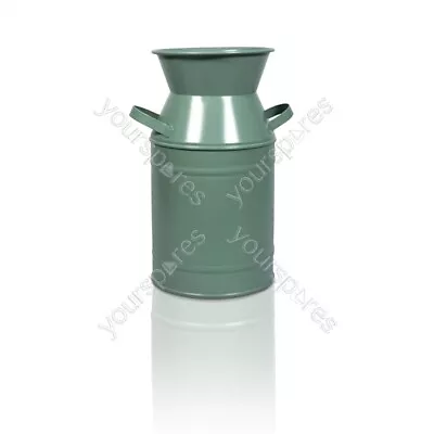 St Helens Home And Garden Vintage Metal Milk Churn Planter • £6.53