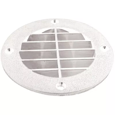 Marine/Boat Seat & Compartment Louvered Vent Cover White • $12.99