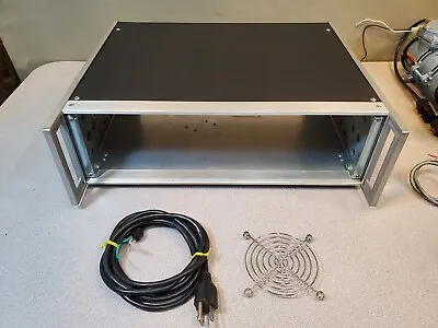 3U Aluminum DIY Audio Amplifier Box Rack Chassis Shell Case Studio Cabinet 17 W • $174.99