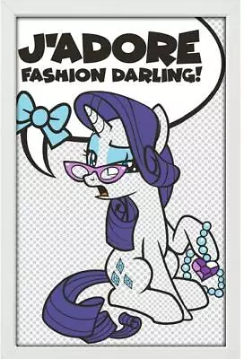 MY LITTLE PONY FASHION 13x19 FRAMED GELCOAT POSTER CARTOON CLASSIC MLP NEW GIFT! • $34.99