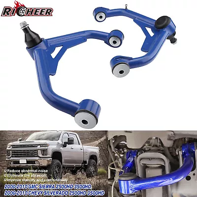 FOR 2001-2010 CHEVY Silverado GMC Sierra 2500 3500HD 2-4  LIFT UPPER CONTROL ARM • $77.99