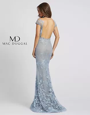 Mac Duggal Couture Evening Gown. Light Blue. NWT. • $195