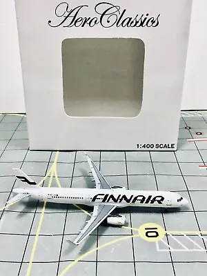 AeroClassics 1:400 Finnair Airbus A321-200 OH-LZG • $55