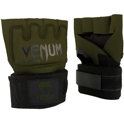 Venum Kontact Boxing Gel Glove Wraps - Khaki/Black • $21.99