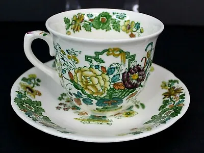 Vintage Mason's Strathmore Teacup And Saucer C4897 Ironstone China England • $11.62