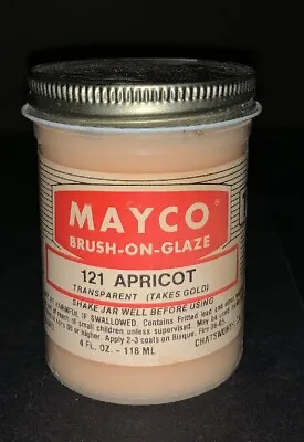 Mayco Discontinued RARE Brush-On Glaze Transparent Cone 06 Variety Colors 4 Oz. • $9.95