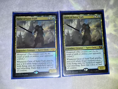 FOIL Geist Of Saint Traft 001/080 - Duel Decks: Blessed Vs. Cursed X 2 • $4.50