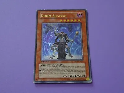 Yu-Gi-Oh! TAEV-EN025 Doom Shaman Ultimate Rare 1st Edition • £13.99