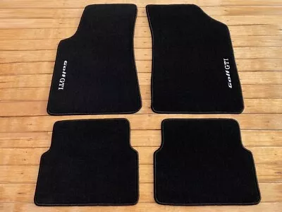 $139.99 • Buy For VW Golf GTI Mk2 Custom Floor Mats Carpet Black Set 4 Piece 1985-92