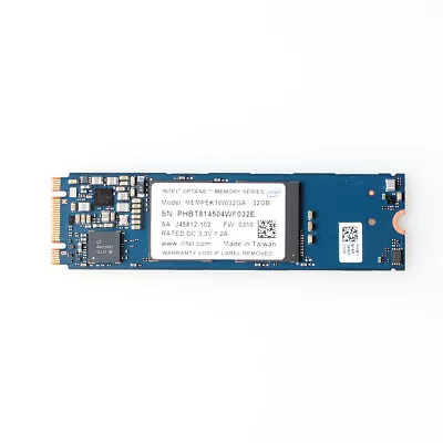 Intel Optane Memory M10 64 GB / 32 GB SSD M.2 2280 64GB PCIe 3.0 3D Xpoint NVMe • £23.99