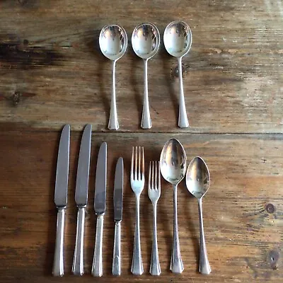 Vintage James Ryals A1 Silver Plate Rd849698 Part Cutlery Set Knives Forks Spoon • £19.99