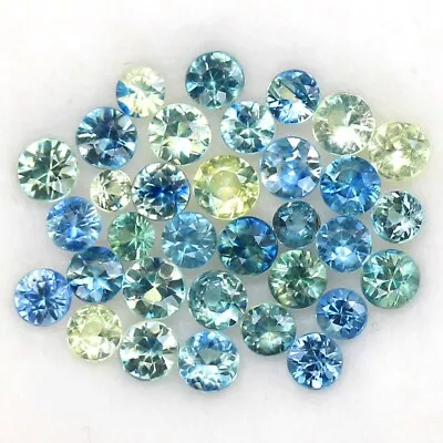 3.08ct.2-29MM.DIAMOND CUT MULTI COLOR SAPPHIRE NORMAL HEATED NATURAL 33PCS.RARE • $0.99