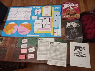 $0.99 • Buy John Carter Warlord Of Mars Board Game (used And Missing Parts)
