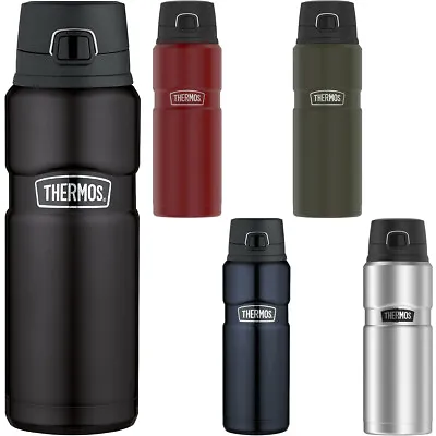 Thermos 24 Oz. Stainless King Vacuum Insulated Stainless Steel Drink Bottle • $30.75