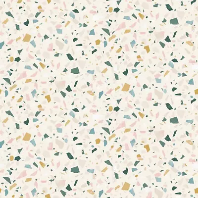 Arthouse Terrazzo Multicoloured Stone Wallpaper Modern Contemporary Feature Wall • £8.95