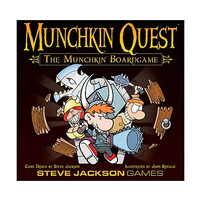 SJG Munchkin Quest Munchkin Quest - The Munchkin Boardgame Box VG • $50