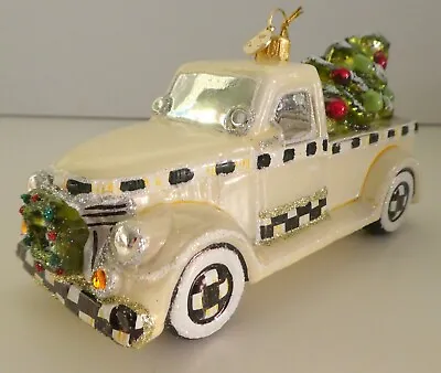 MACKENZIE CHILDS Ornament Farmhouse Special Delivery TRUCK NWT NEW Christmas • $85.50