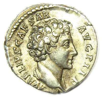 Marcus Aurelius AR Denarius Silver Roman Coin 139-161 AD - Good VF / XF (EF) • $470.25