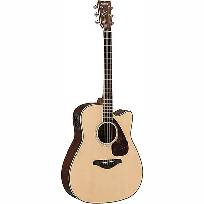 Yamaha FGX830C FGX Dreadnought Single Cutaway Acoustic-Electric Guitar Natural • $479.99