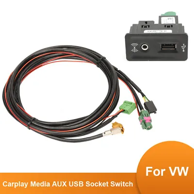 For VW Golf MK7 Install CarPlay Media MDI USB AUX AMI Socket Cable 5G0035222E  • $39.90