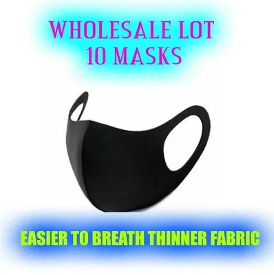 USA SHIP Wholesale 10 Face Protection Reusable THIN Cloth Fabric Masks - READ • $10