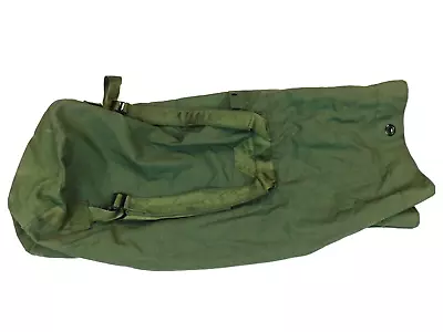 US Military Ruck Sack Duffel Bag OD Green Vintage Field Gear Bag • $19.99