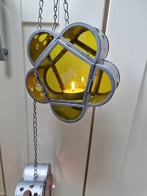 Three Unusual  Hanging Tealight  Holders Lanterns • £19.99