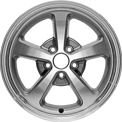 New 17  X 8  CNC Charcoal Alloy Replacement Wheel Rim 2003 2004 Ford Mustang • $154.99