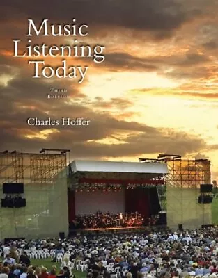 Music Listening Today (with CD) (Available Titles CengageNOW) - Hoffer Char... • $4.22