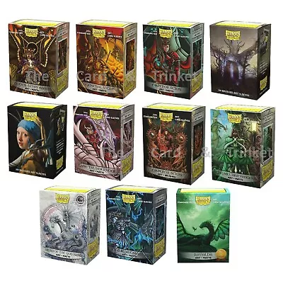 100 Dragon Shield Art Matte Deck Protector Sleeves Standard Card 63 X 88mm • $22.50