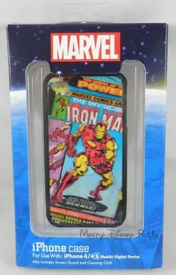 Marvel D-Tech The Avengers Iron Man IPhone 4/4S Case W/ Screen Guard & Cloth • $9.87