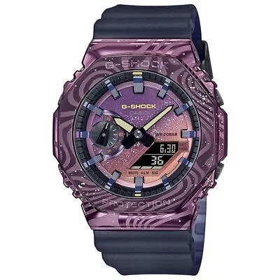 CASIO G-SHOCK GM-2100MWG-1AJR Purple Milky Way Metal Case Men's Watch New In Box • $258.99