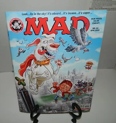MAD Magazine #24 APRIL 2022 SUPERDOG Cover MAD • $12.99