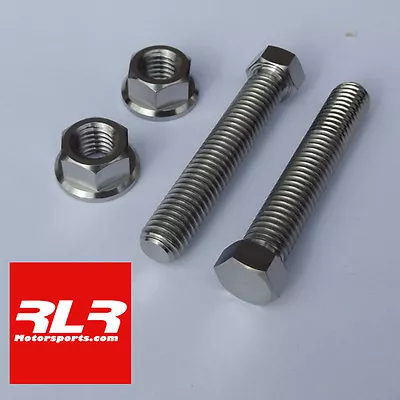 Suzuki GSXR1000 K1 K6 2001-2006 Titanium Axle Chain Adjuster Bolt Set • $32.56