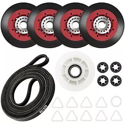 Dryer Maintenance Kit Replacement For Maytag Whirlpool With Belt Rollers Pulley • $24.25