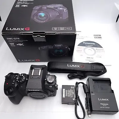 TOP MINT Panasonic LUMIX DMC-G7 Mirrorless Camera Body With Box From Japan • £229.85